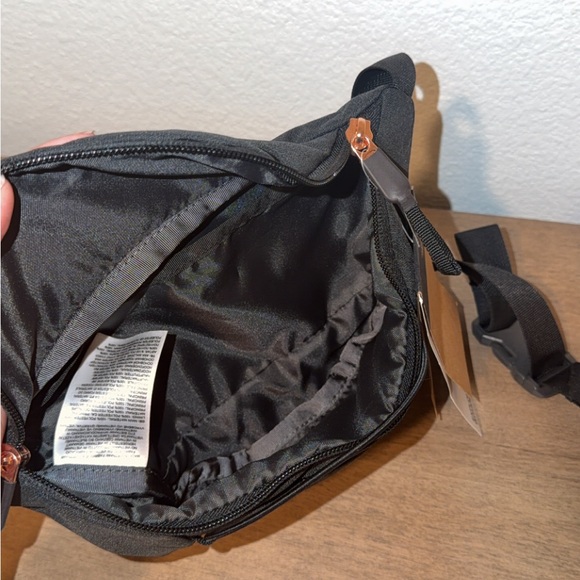 The North Face Black Hip Pack with Cord Detail - Picture 3 of 4